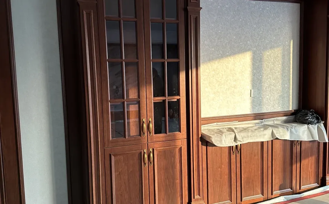 美式实木柜的质感谁懂啊❗️❗️