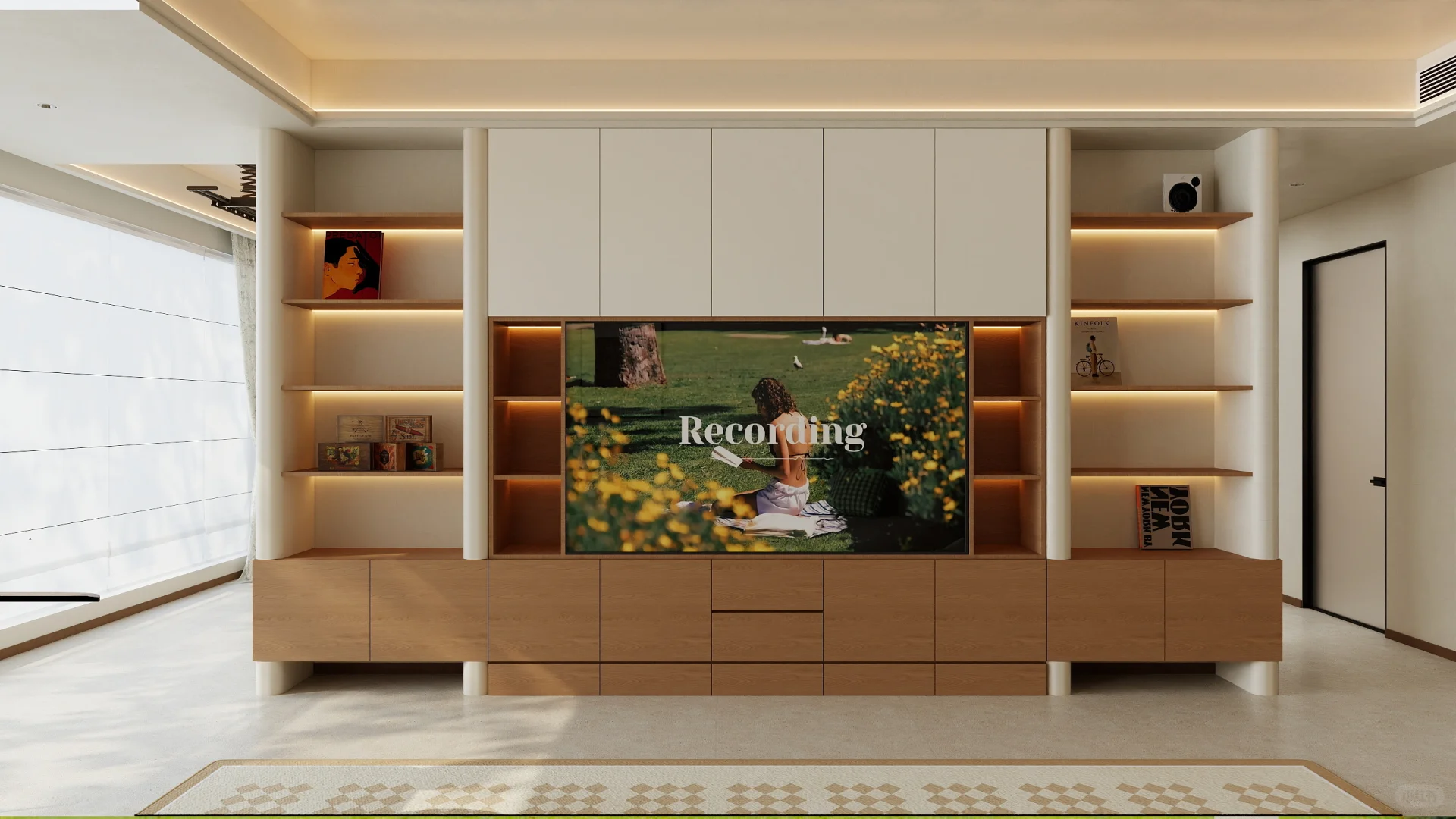 治愈系装修中古风