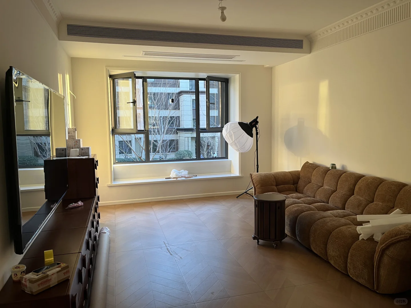 周末去新房吸甲醛的日子…