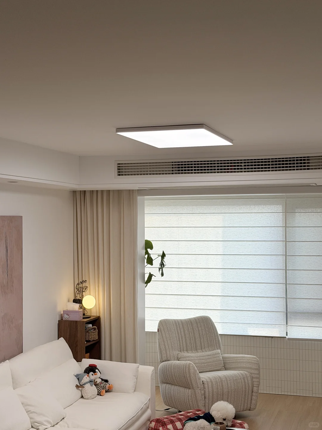 78m²｜小户型装修还得是吸顶灯啊！