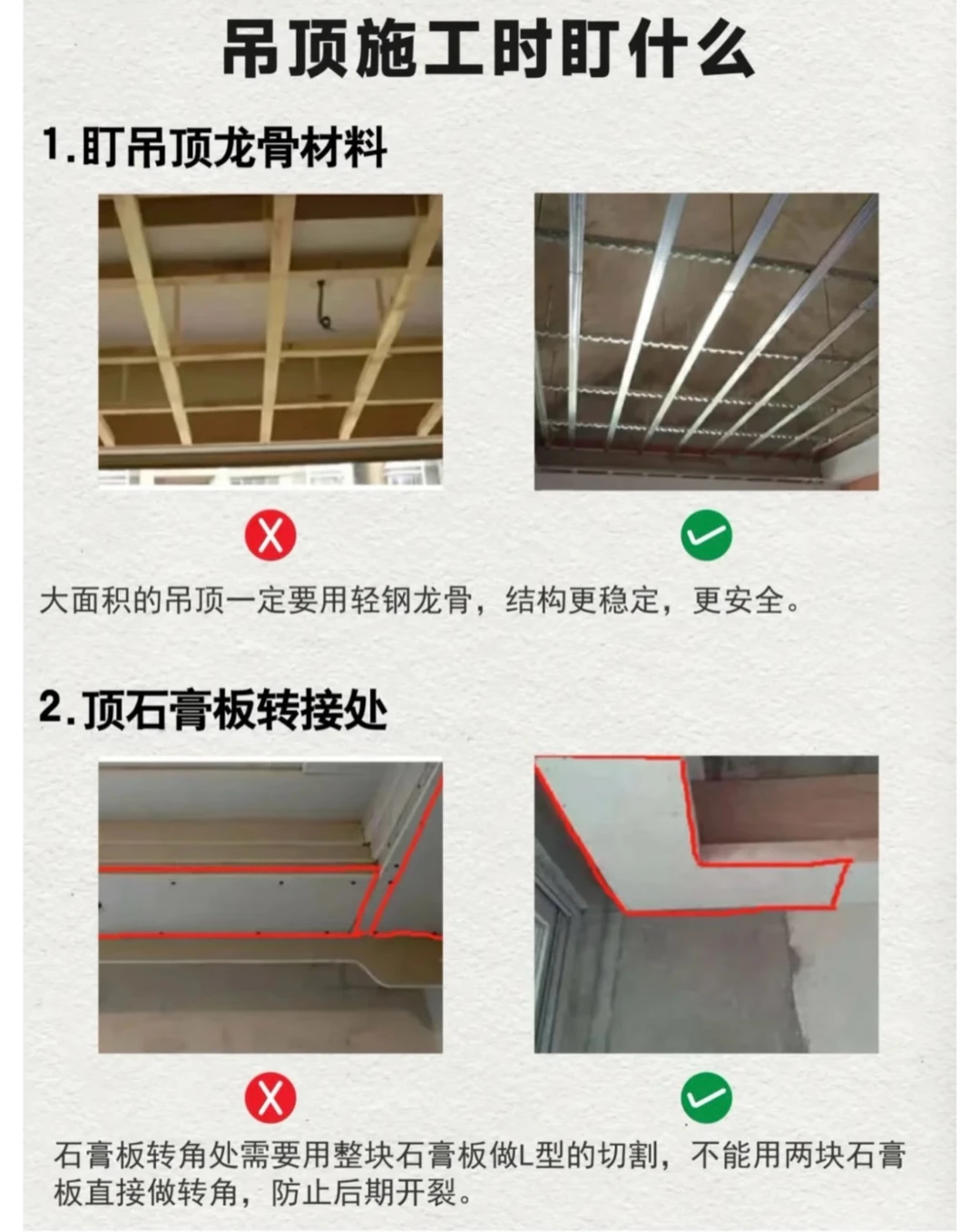 装修监工：再忙也要盯紧这6点❗️❗️