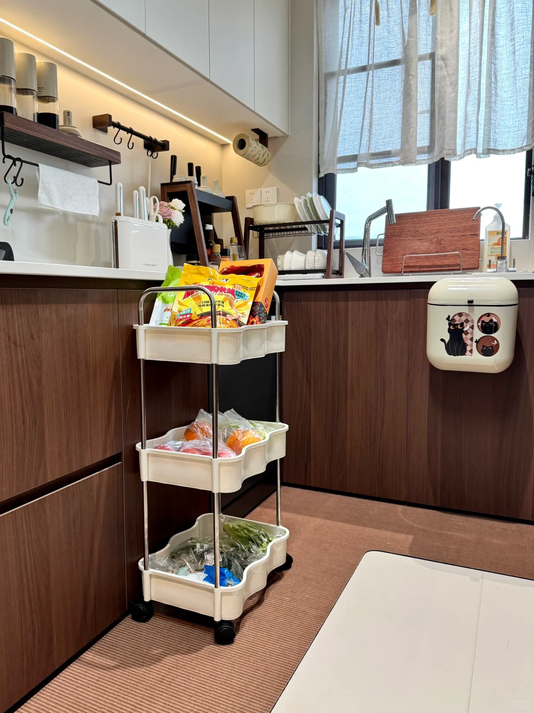 装修风格千千万 奶油中古坠好看⚪️🟤⚫️