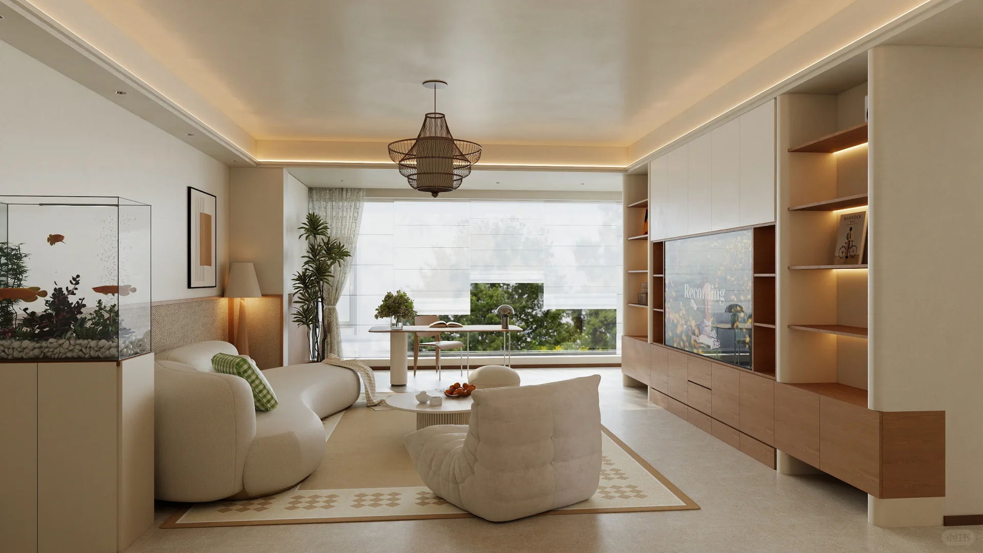 治愈系装修中古风