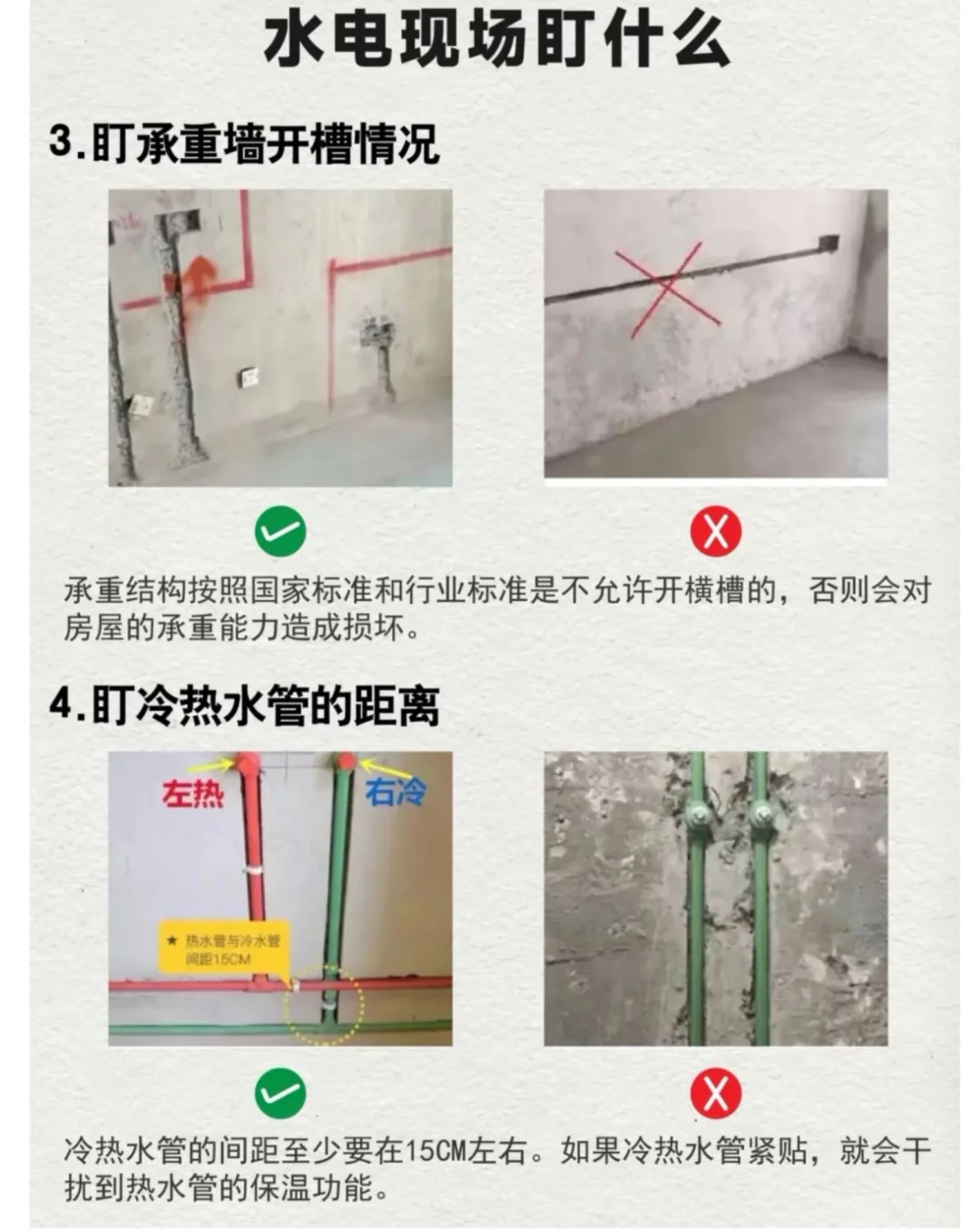 装修监工：再忙也要盯紧这6点❗️❗️