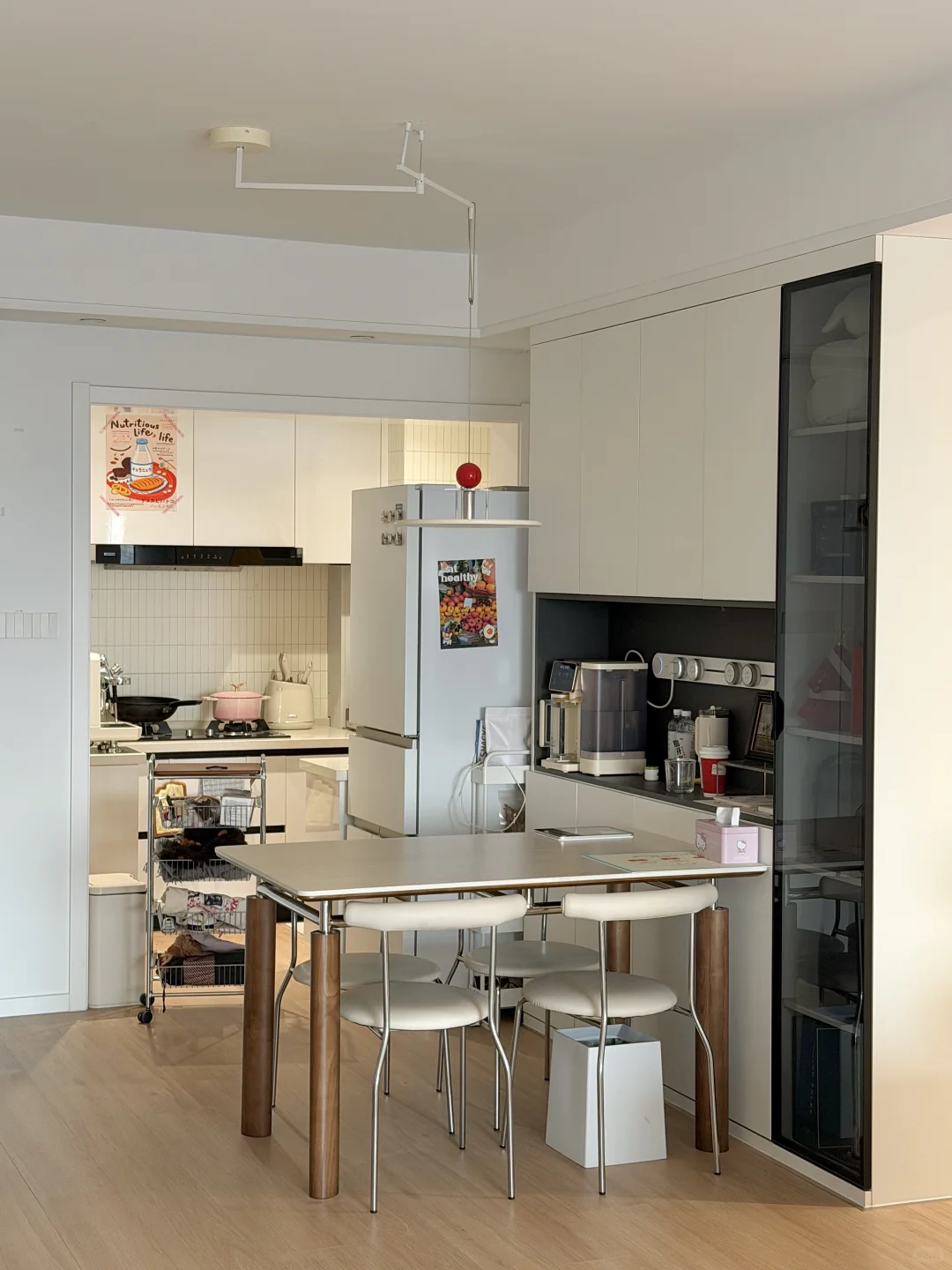 78m²｜小户型装修还得是吸顶灯啊！