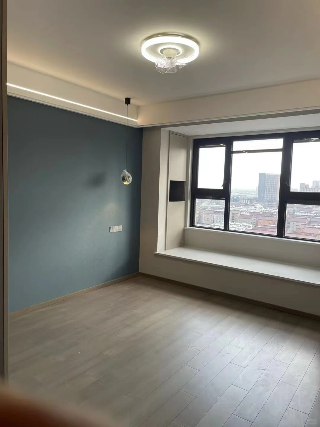 新房无缝墙布完工实拍✨