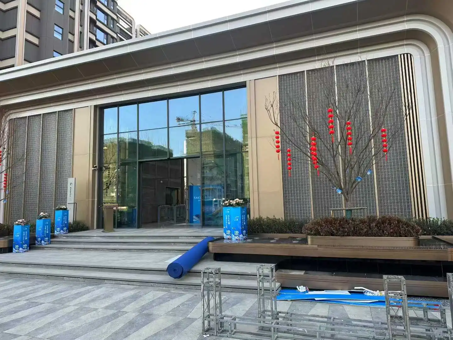 恒地天悦一期今天开始就正式交房了[烟花]