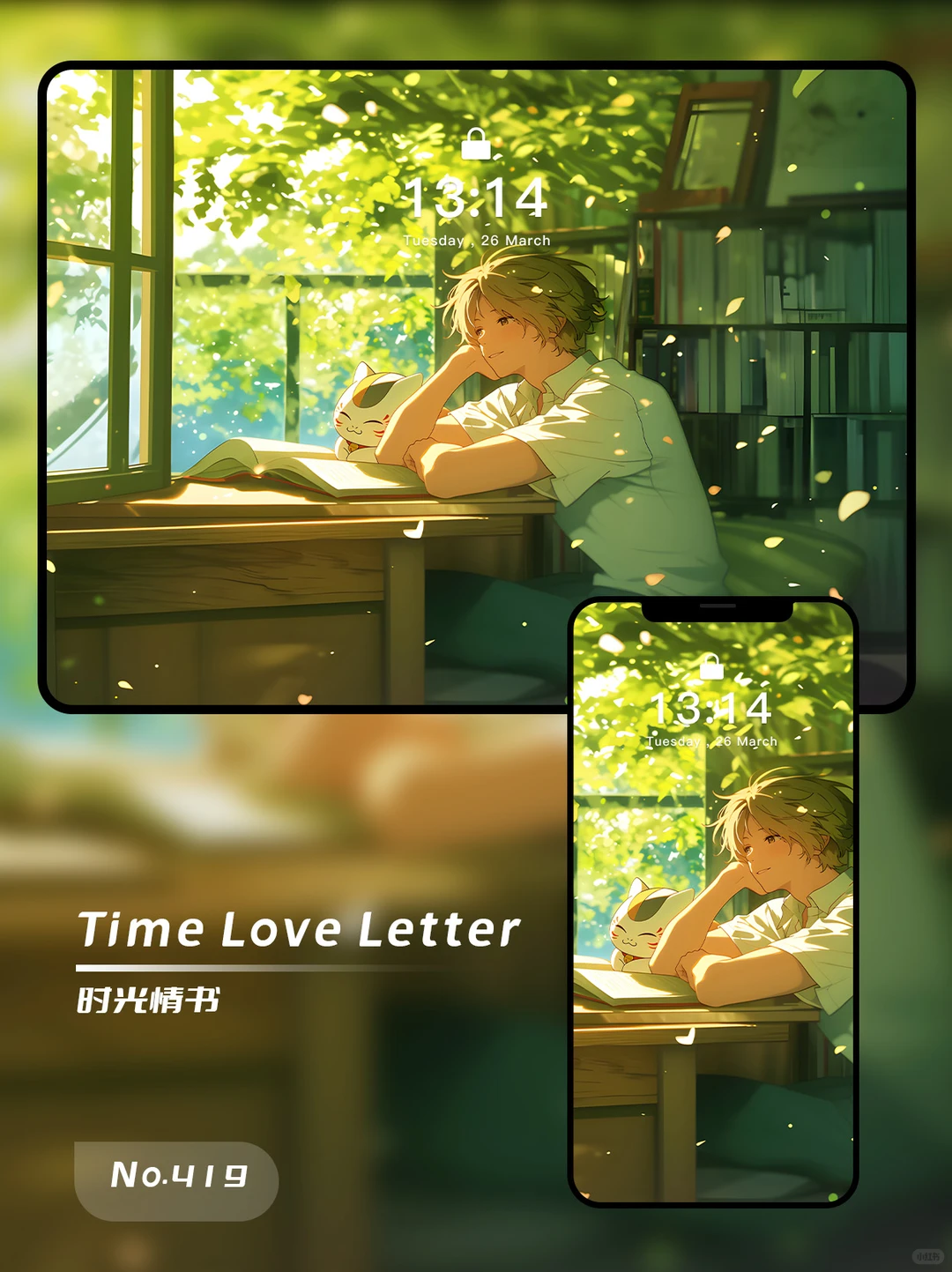 每日壁纸419丨夏目友人帐（2套）