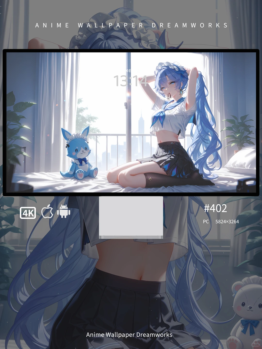 鸣潮壁纸•坎特蕾拉•系带少女