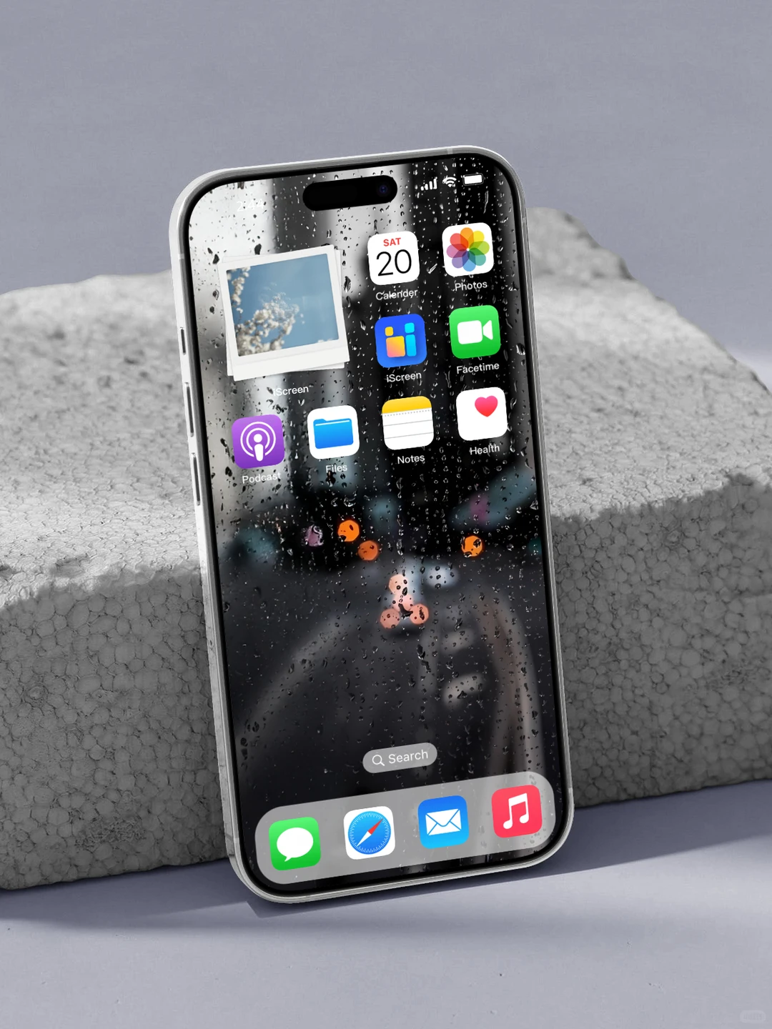 雨落窗外 | 手机超清壁纸 手机电脑平板壁纸