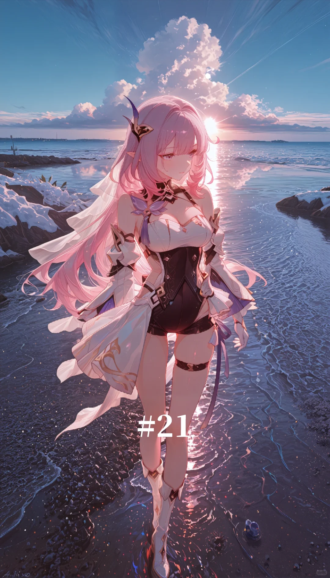 #21|爱莉希雅|二次元壁纸|美少女