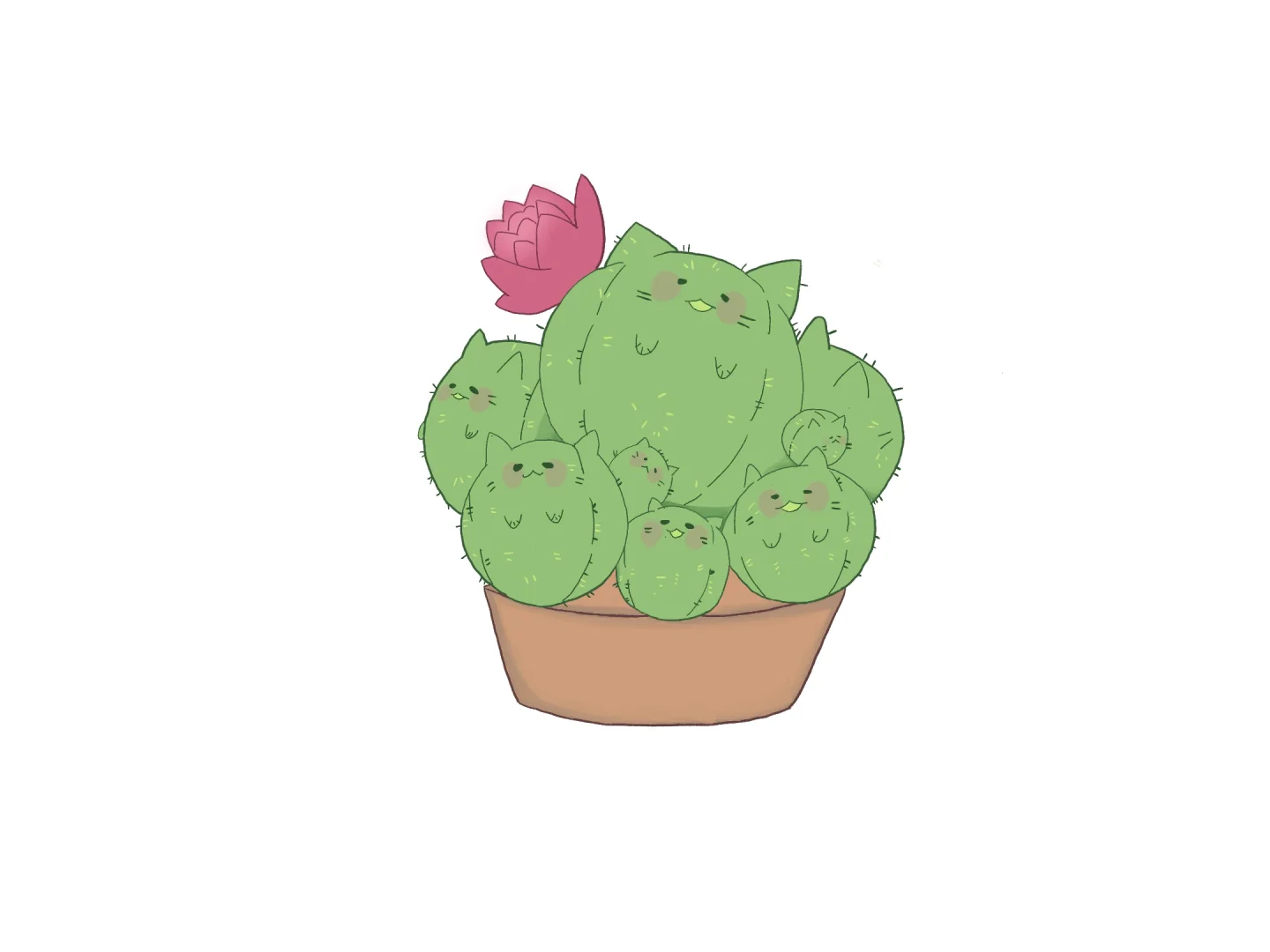 今天的画被朋友拿去当壁纸了