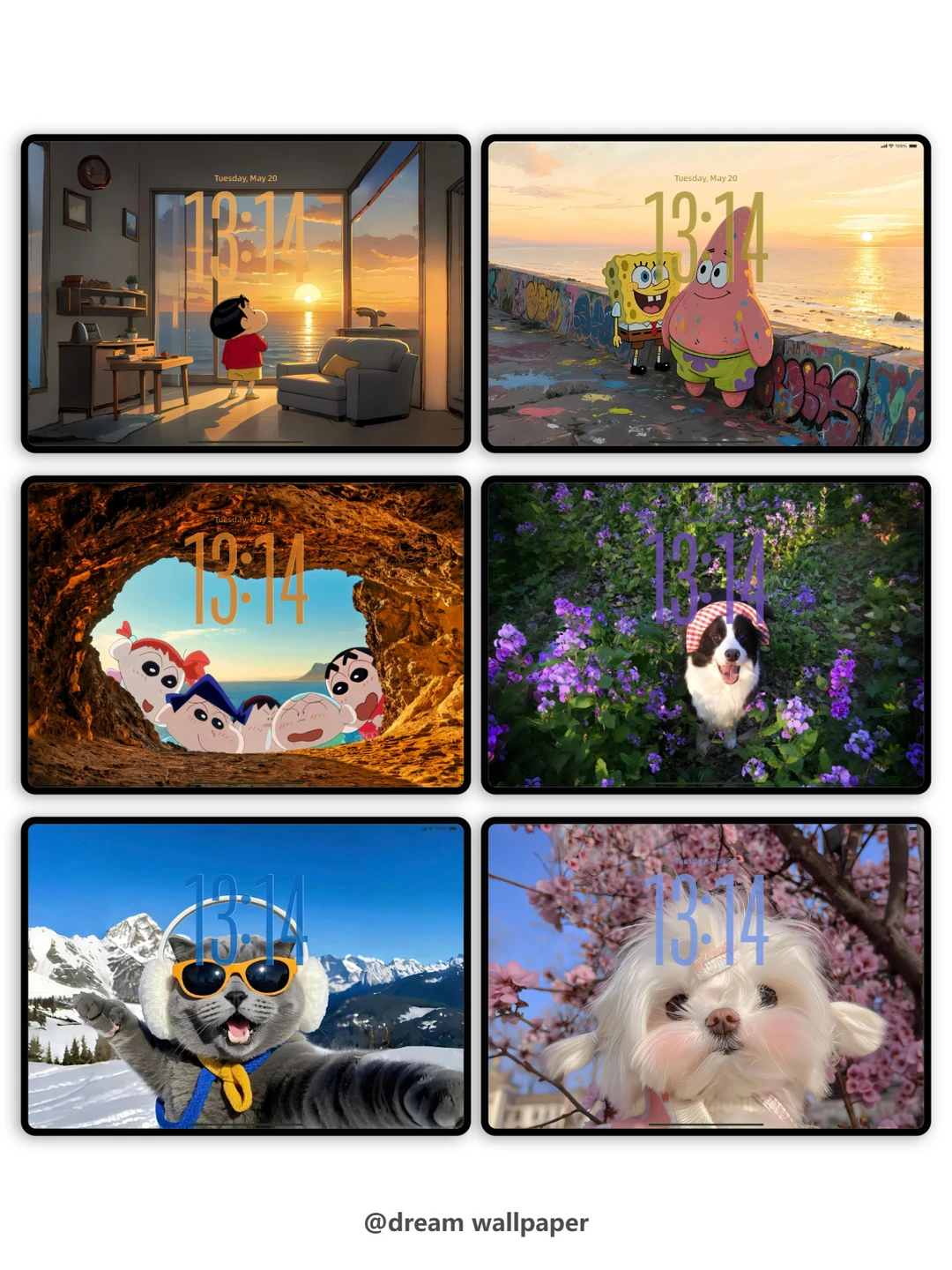 IOS26高清IPAD景深壁纸合集100张+