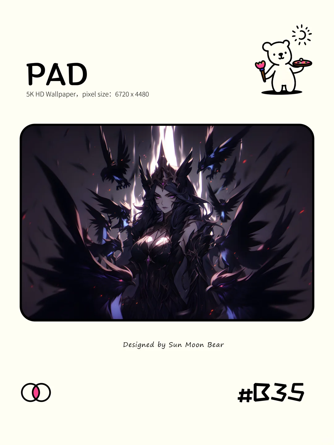 莫甘娜 英雄联盟 | 日月熊壁纸