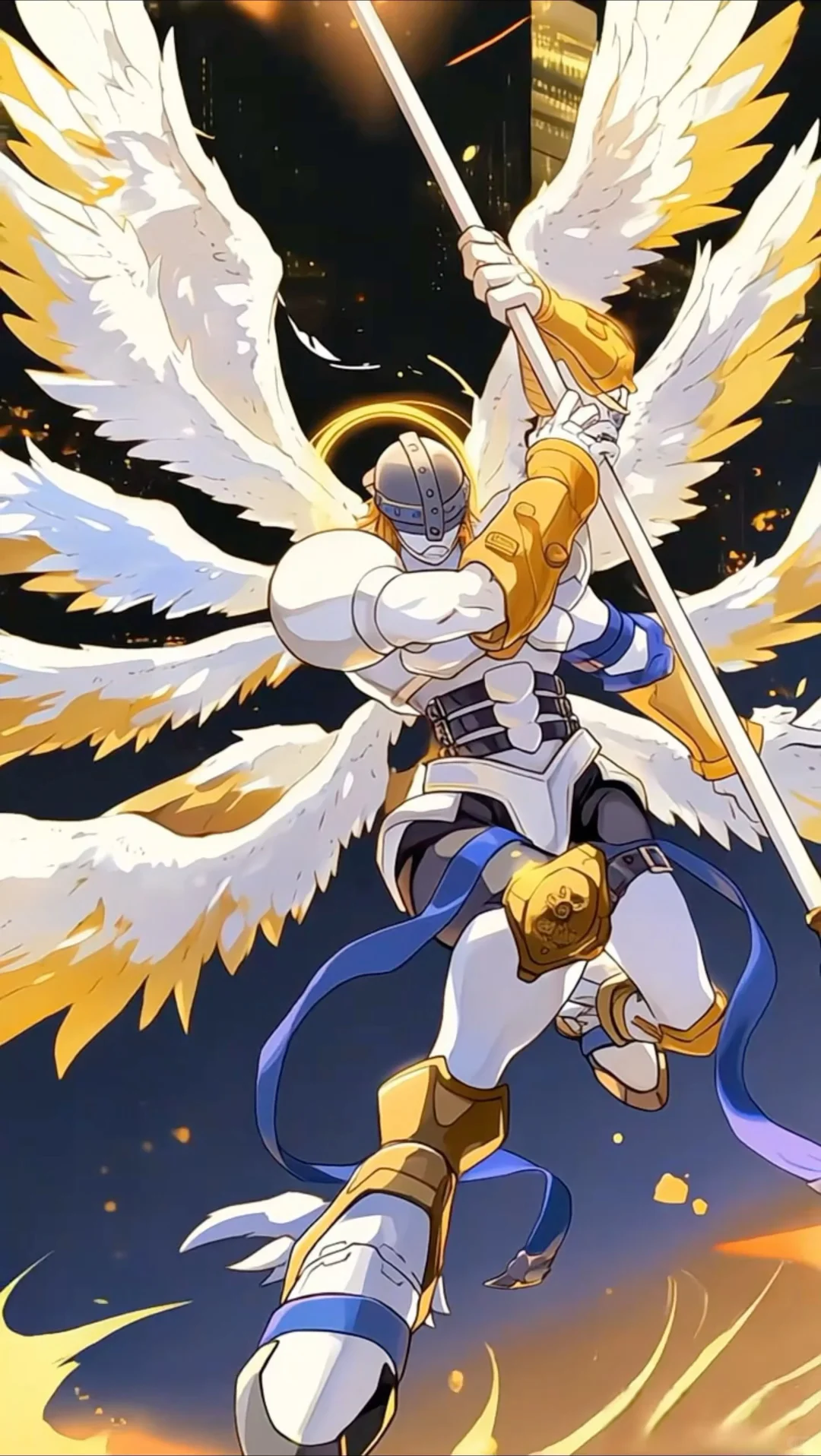 神圣之光！解锁天使兽绝美进化瞬间壁纸✨