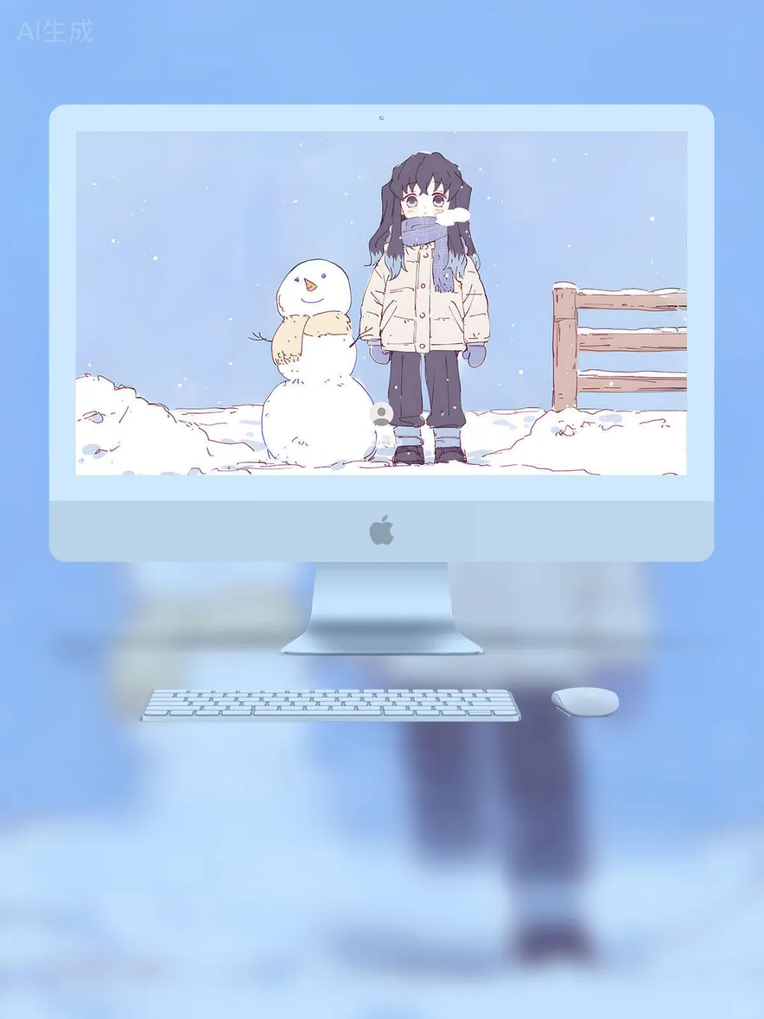 壁纸｜鬼灭之刃｜时透无一郎｜⛄️