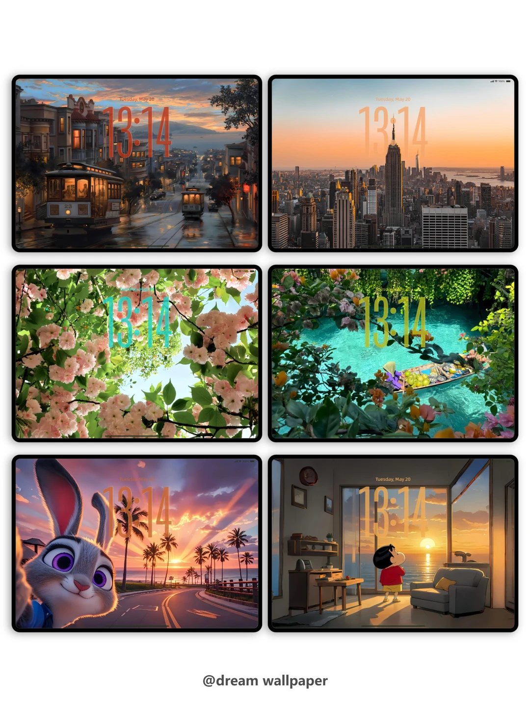 IOS26高清IPAD景深壁纸合集100张+