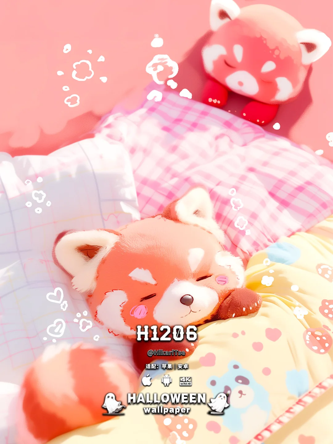 HALLOWEEN壁纸 小阿狸的慵懒时光