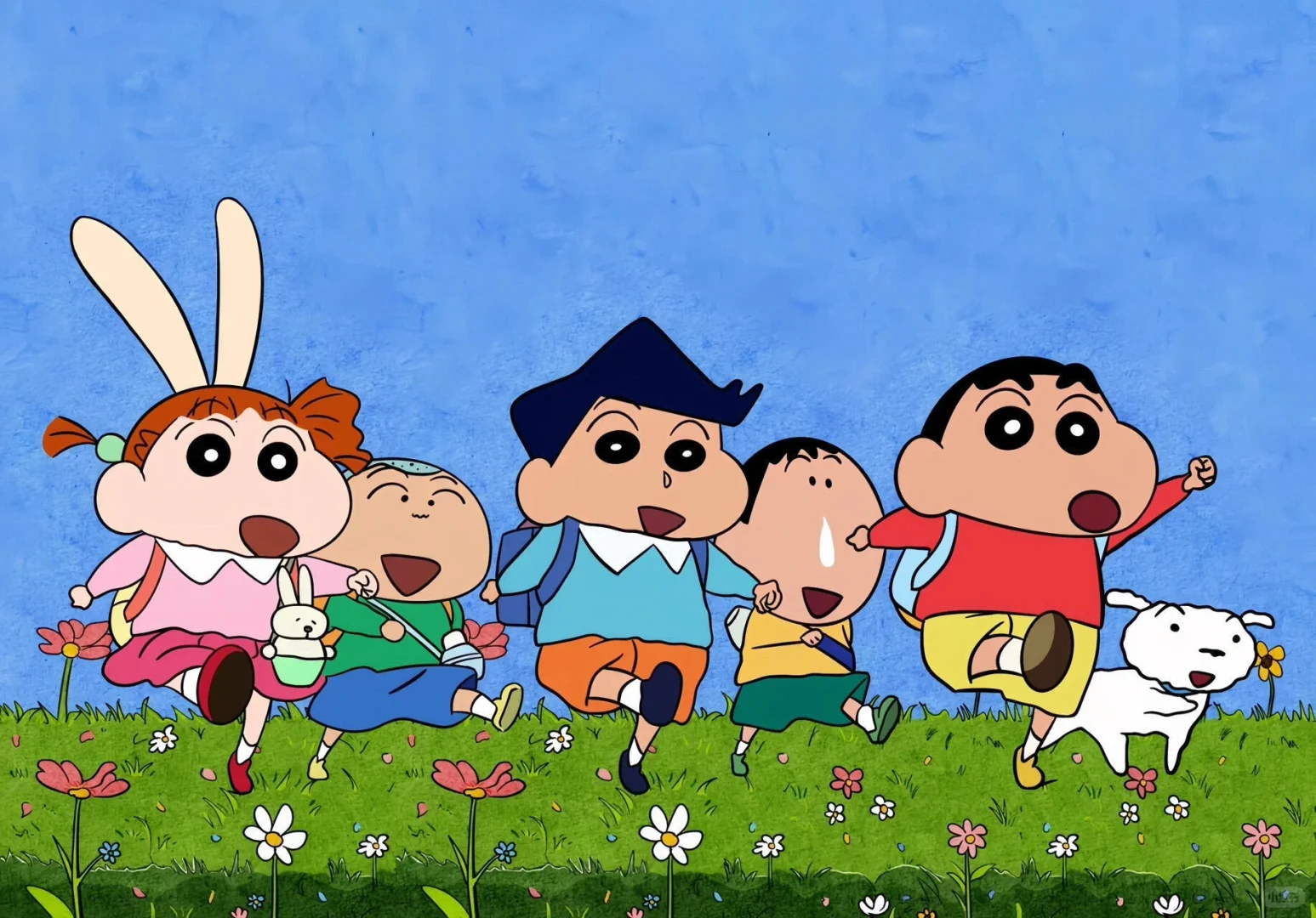 蜡笔小新iPad壁纸｜夏日回忆，治愈系画面😍😍