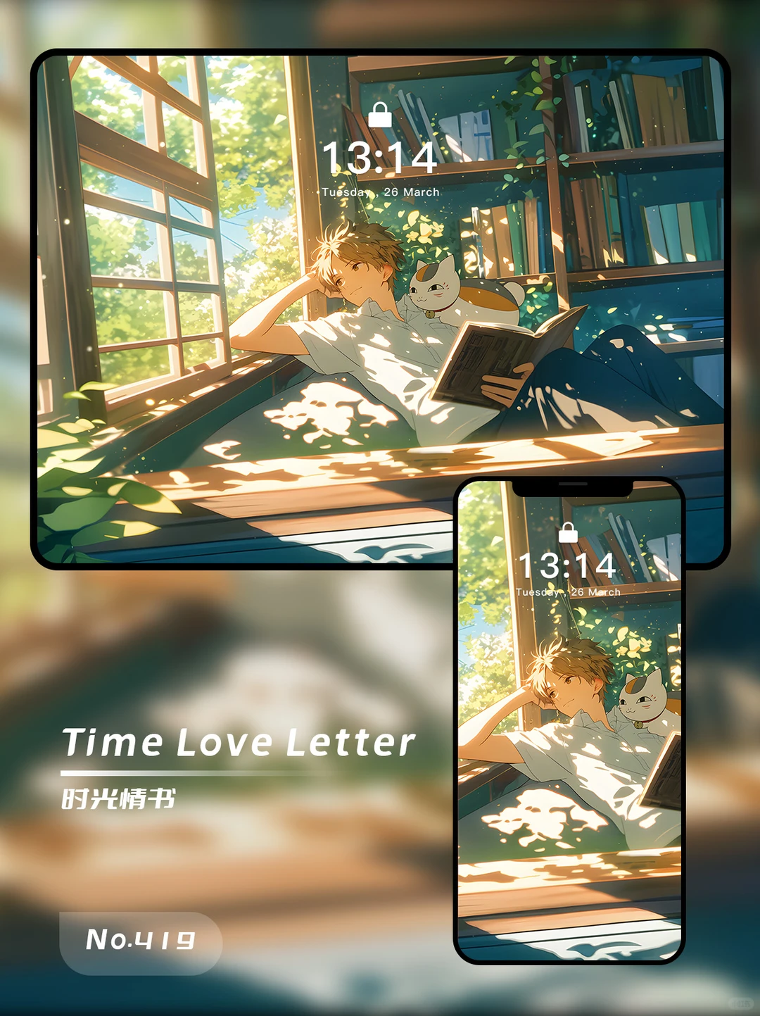 每日壁纸419丨夏目友人帐（2套）