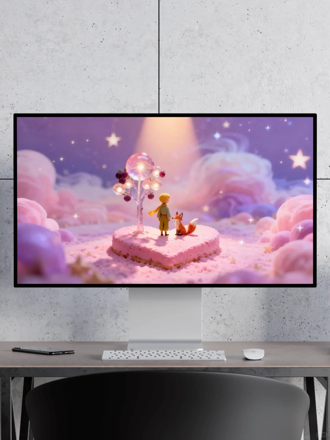 230｜小王子的粉色梦幻星球｜壁纸套图