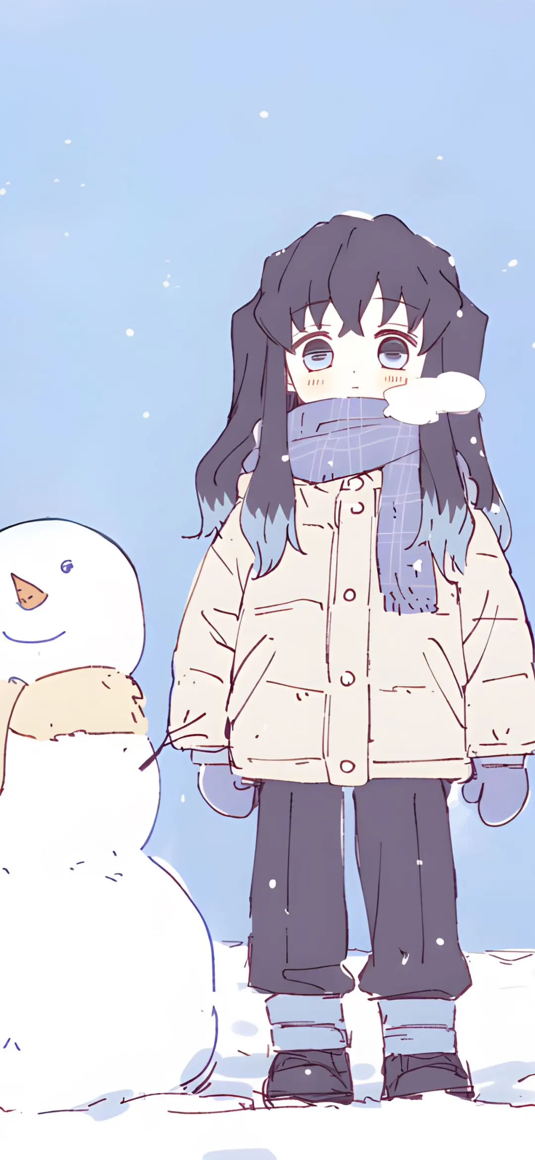 壁纸｜鬼灭之刃｜时透无一郎｜⛄️