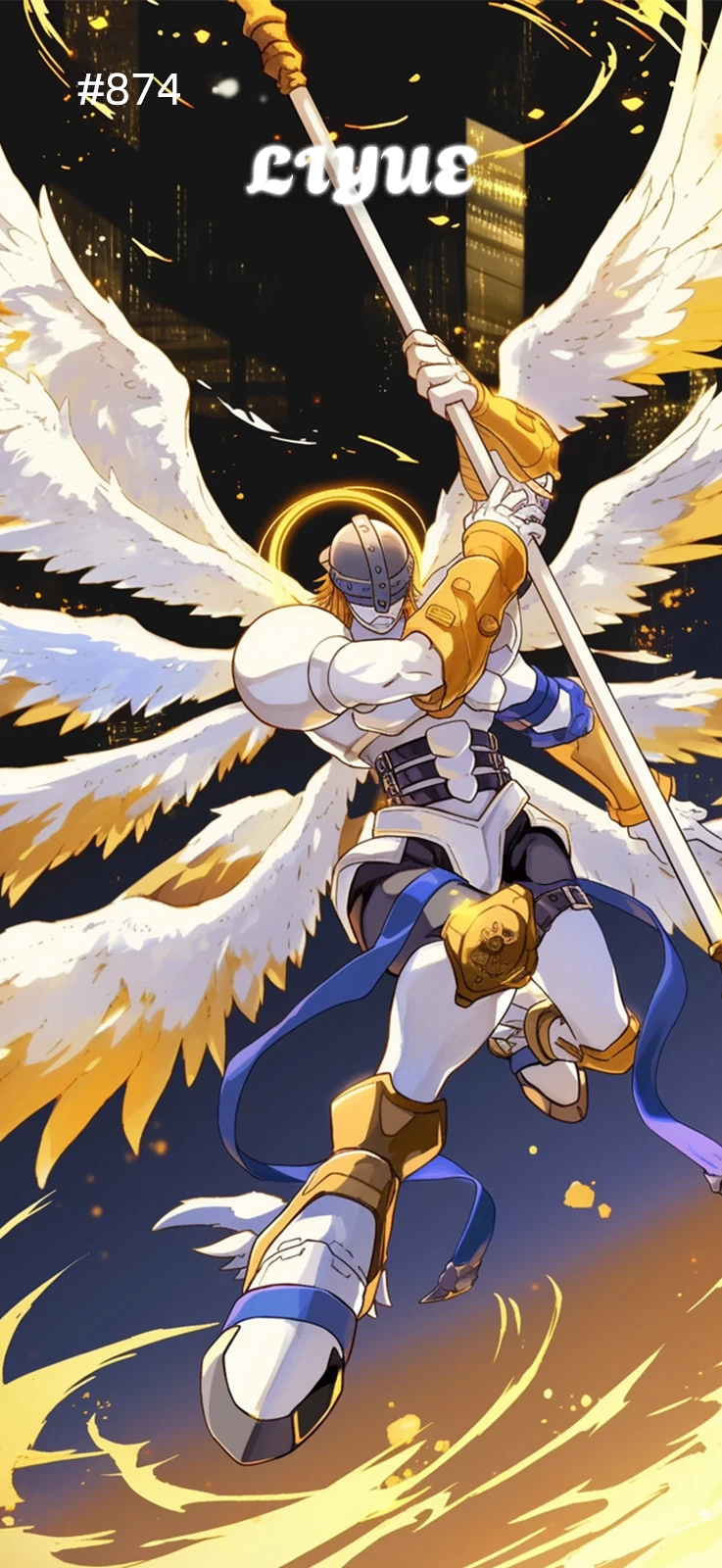 神圣之光！解锁天使兽绝美进化瞬间壁纸✨