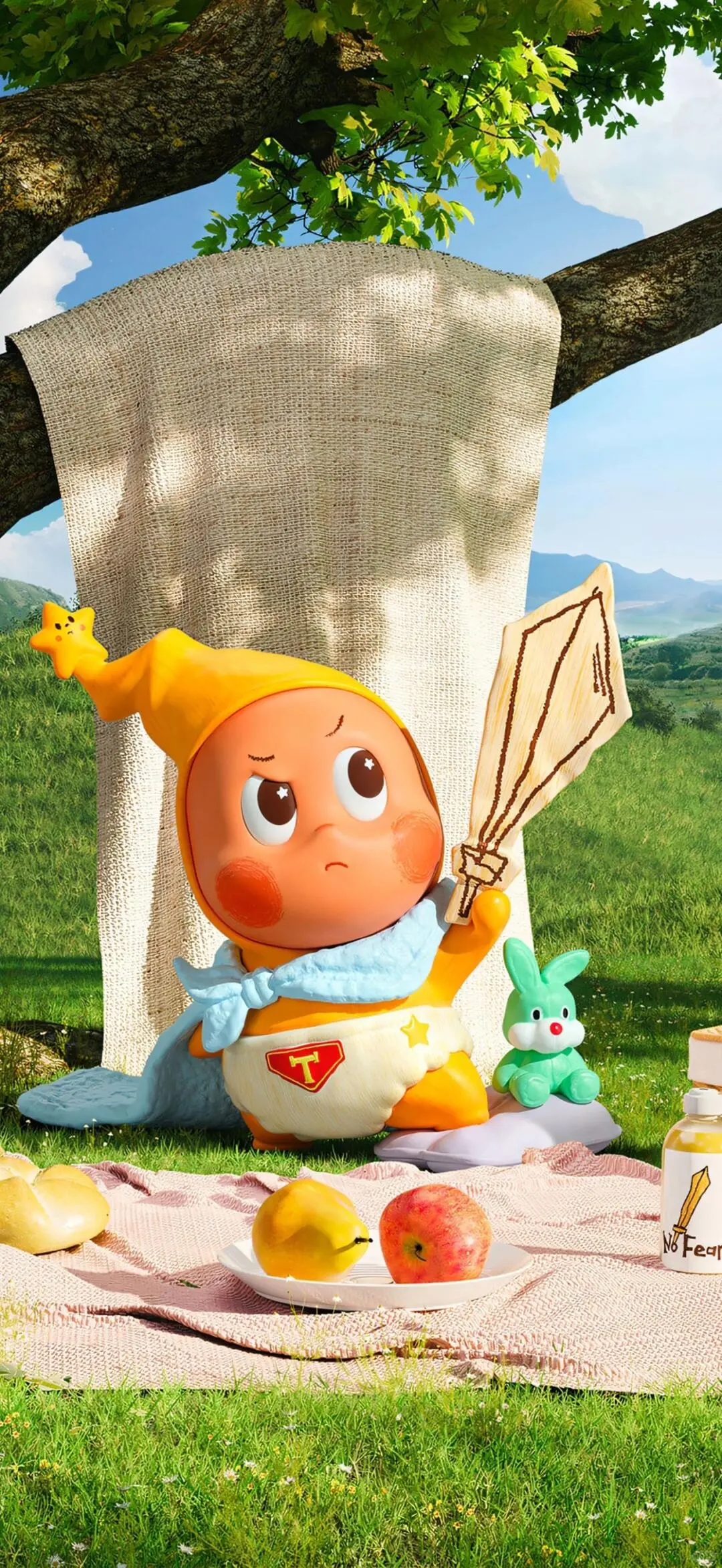 救命！这组星星人壁纸✨锁屏后根本舍不得解锁