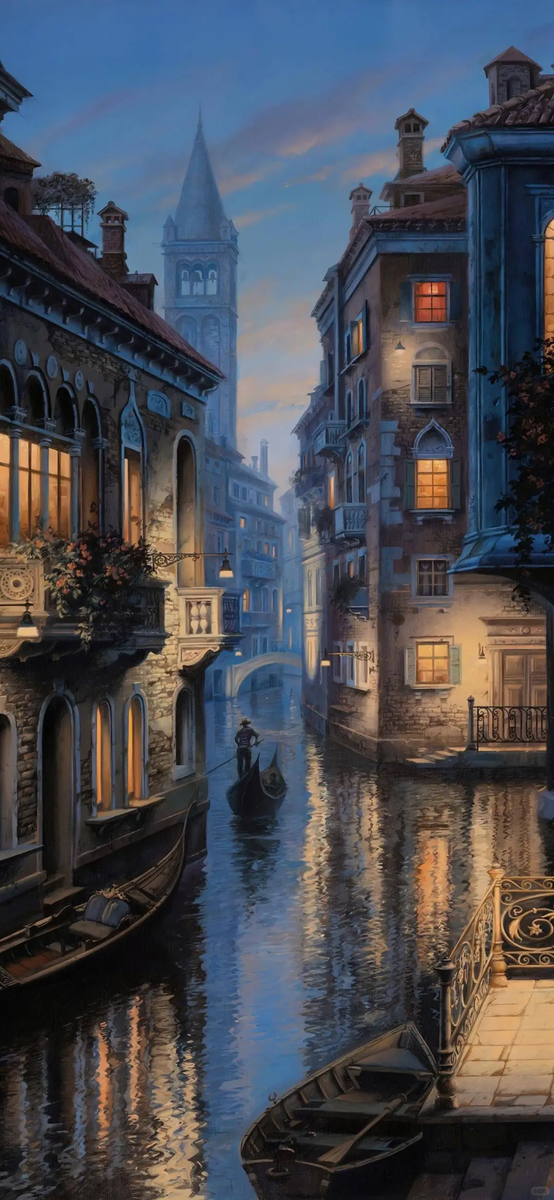 油画风手机高清壁纸