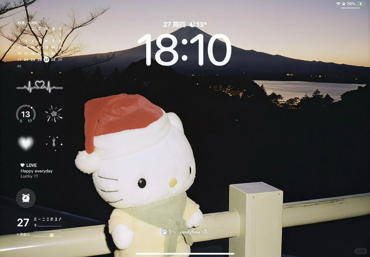 是敲可爱的平板壁纸呀🎀