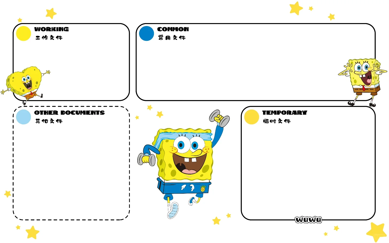 可爱的电脑分区壁纸～