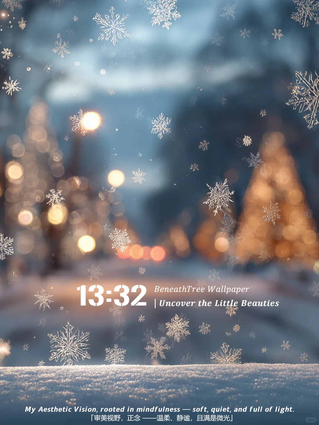 ❄️❄️内暖外静，雪暮相安 | 003壁纸