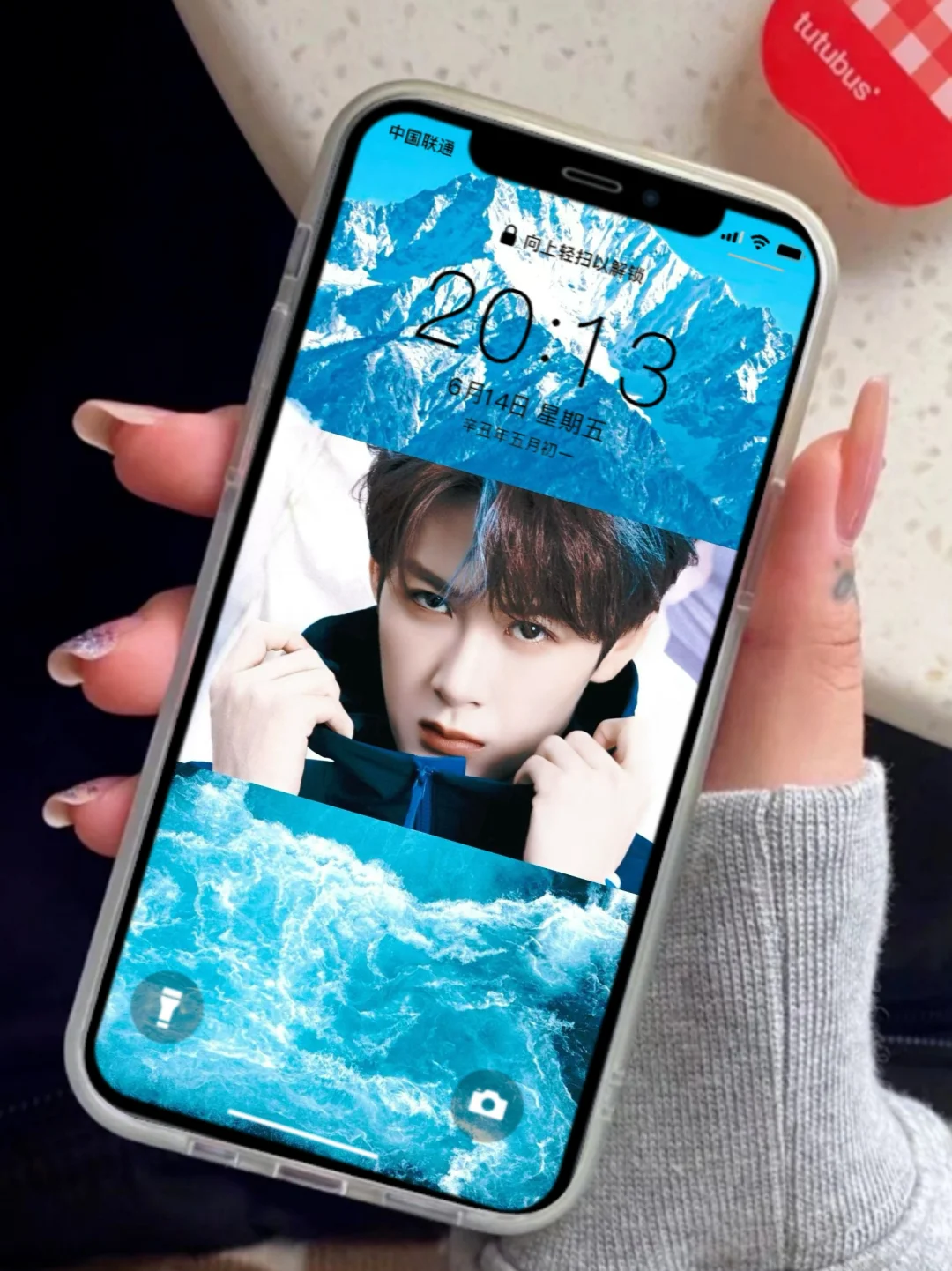 把你的照片做成壁纸吧！🌊