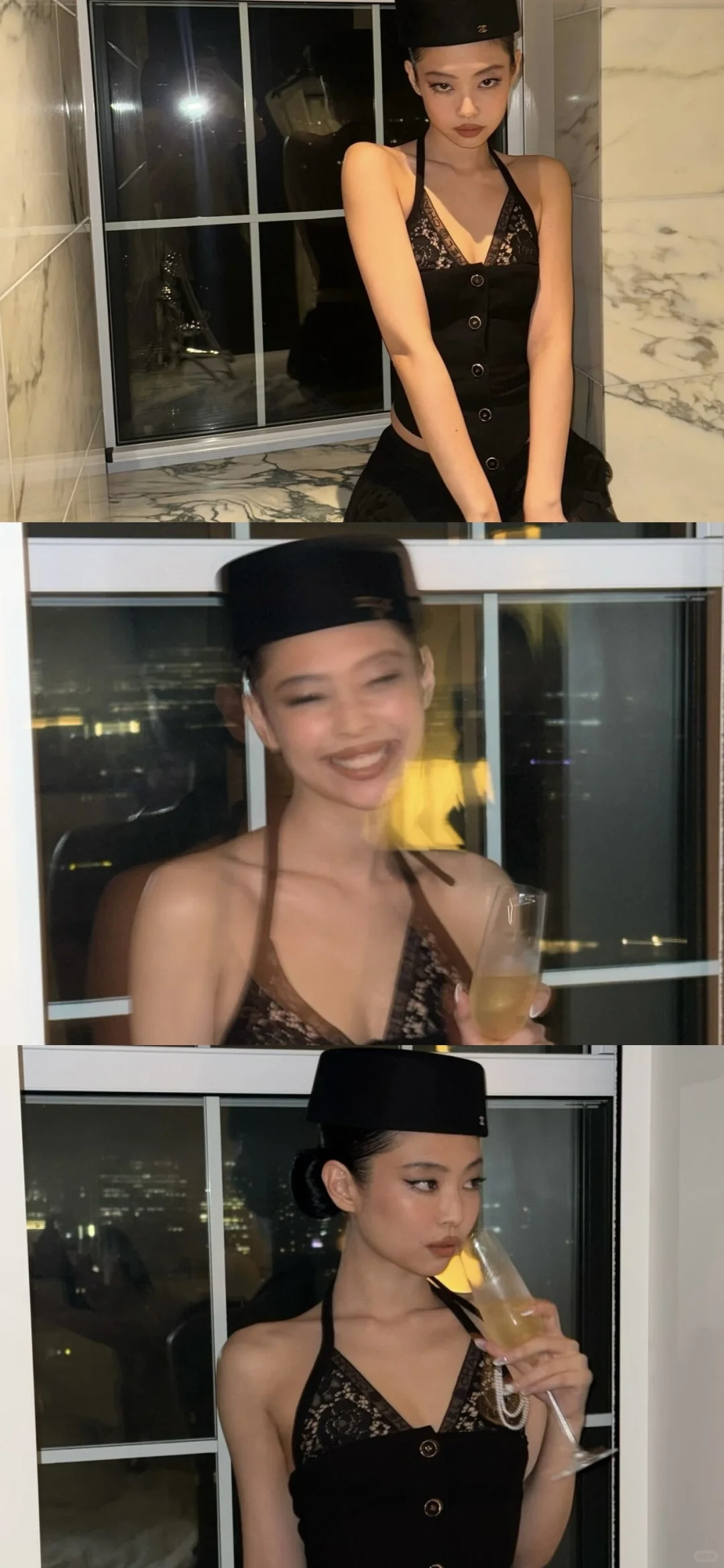 jennie绝美拼接壁纸