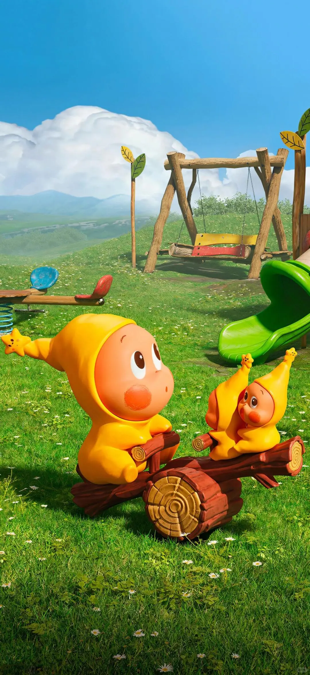 救命！这组星星人壁纸✨锁屏后根本舍不得解锁