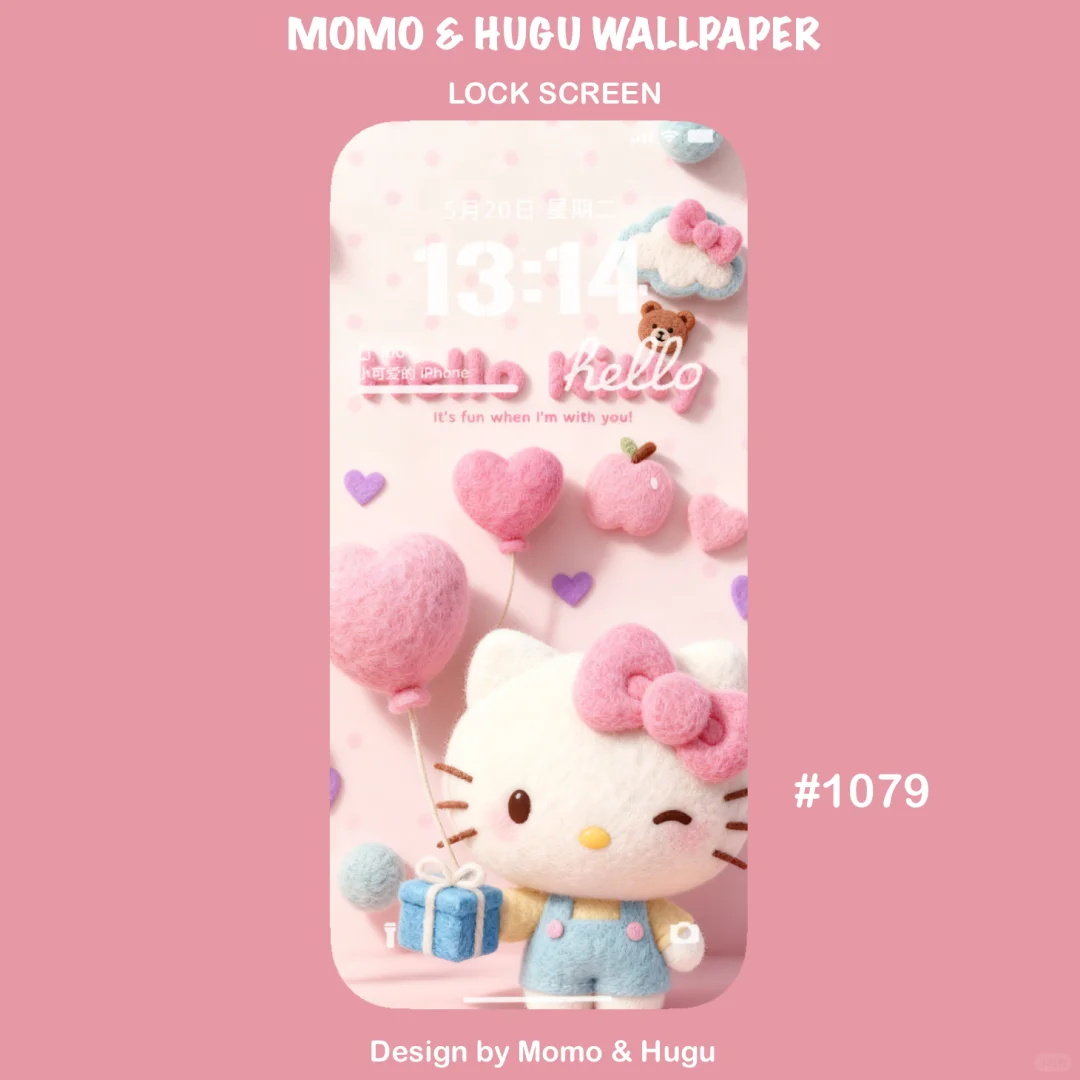 1079# HelloKitty 4K超高清手机壁纸套图
