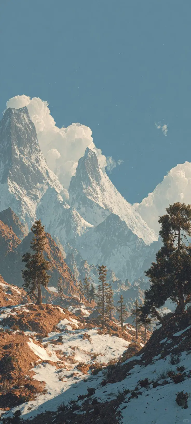 被这组氛围感风光壁纸美哭了！！！