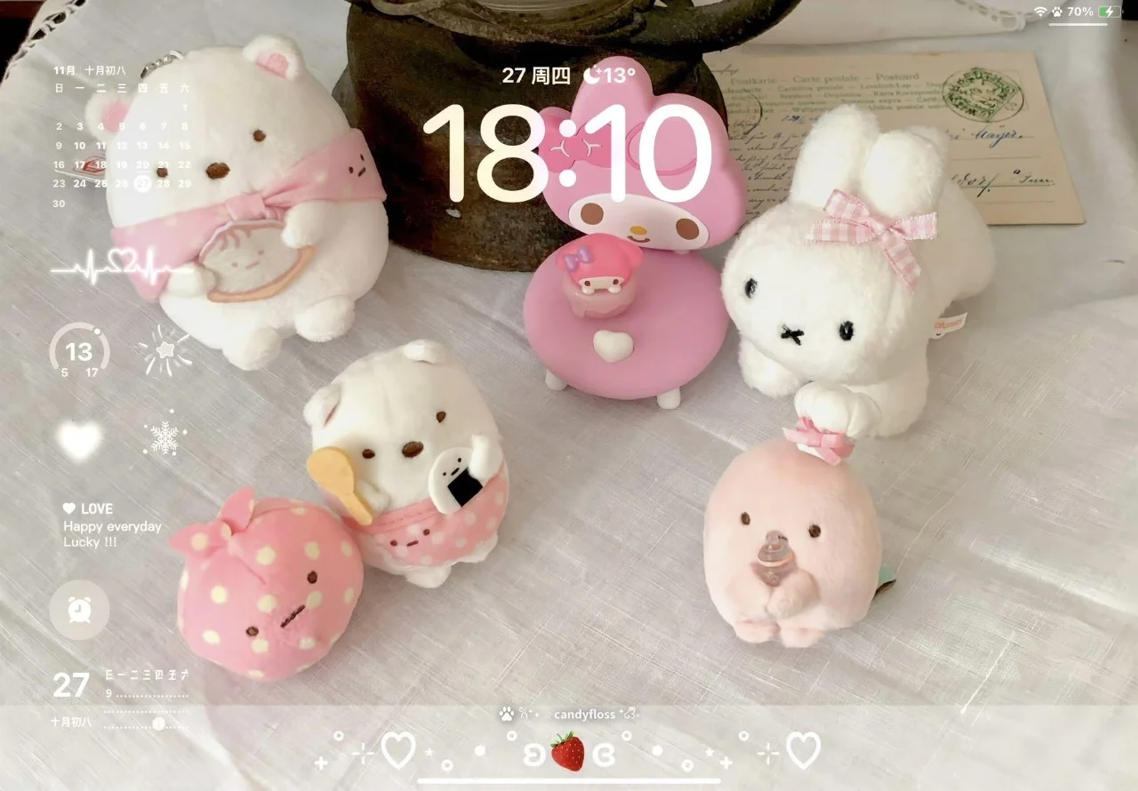 是敲可爱的平板壁纸呀🎀