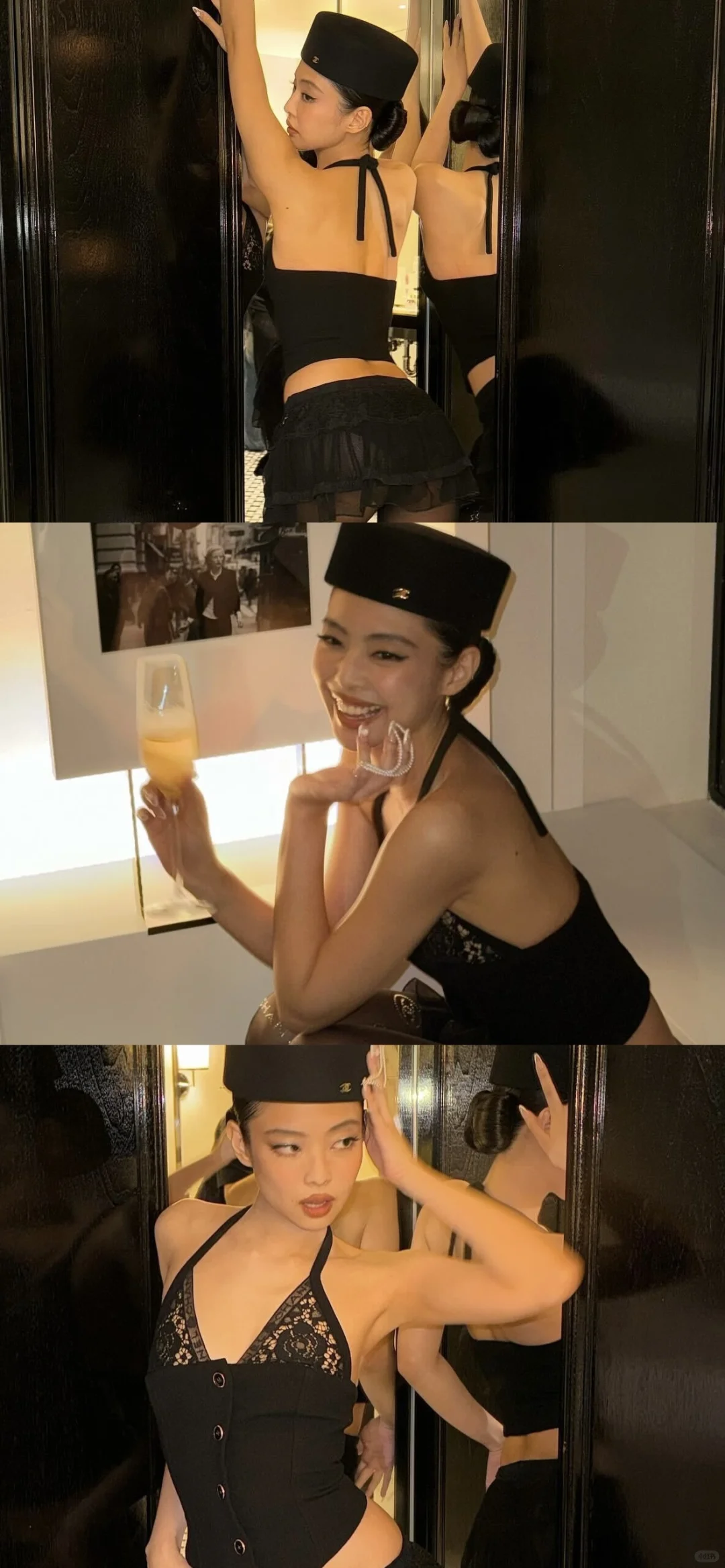 jennie绝美拼接壁纸