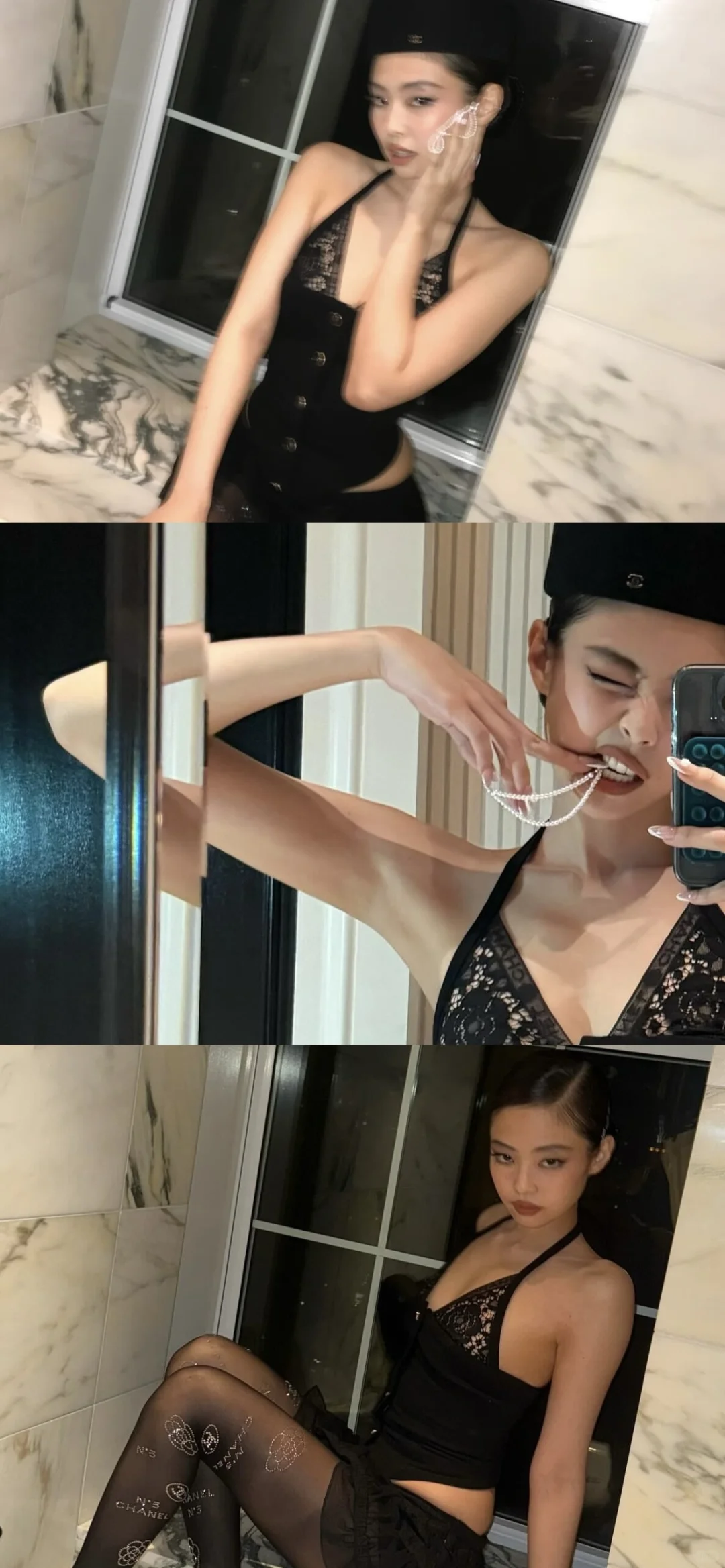 jennie绝美拼接壁纸