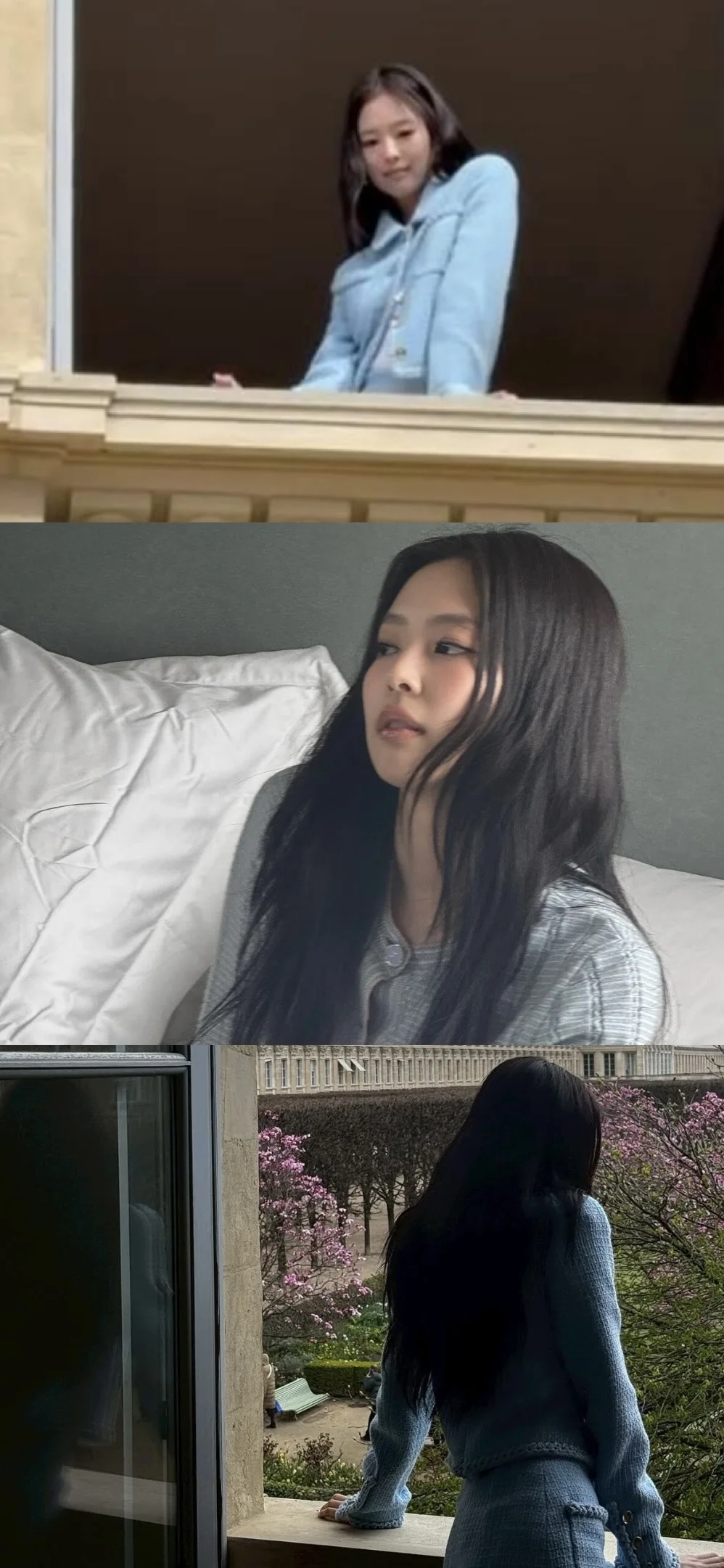 jennie绝美拼接壁纸