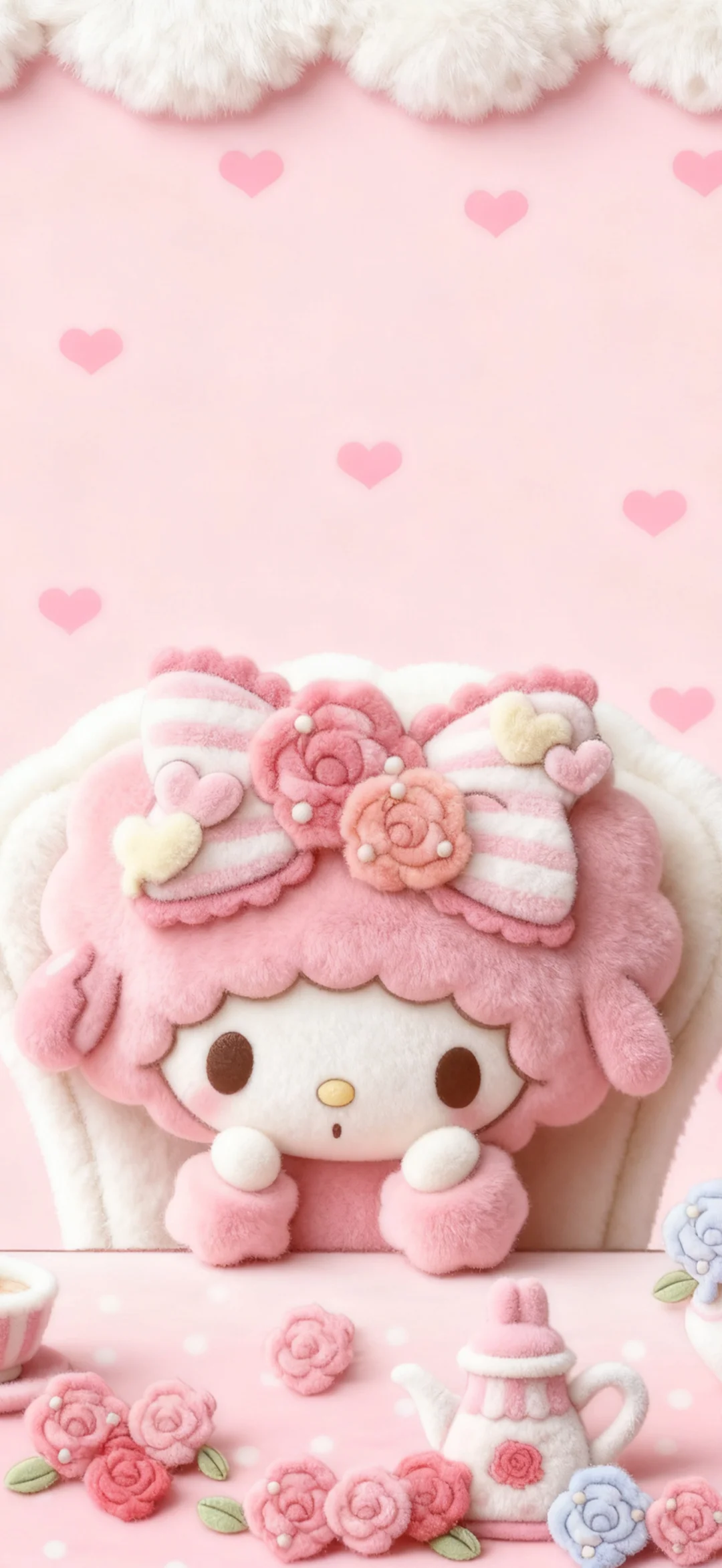 1127*share ｜冬日毛绒三丽鸥手机壁纸分享