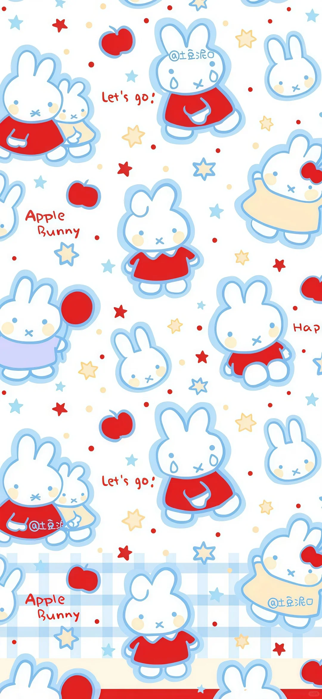 手机壁纸，米菲兔壁纸