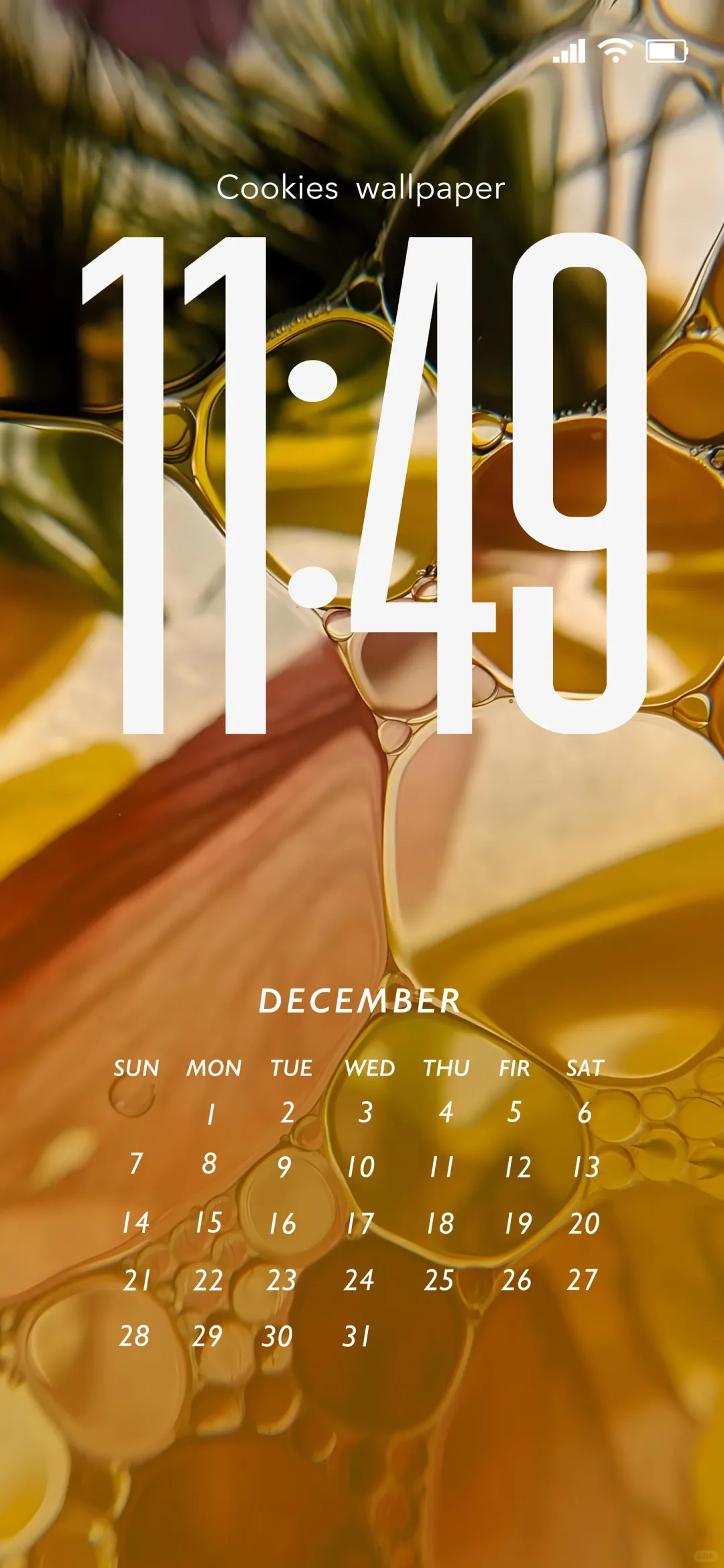 「12月日历·壁纸」｜用彩色为今年收个尾