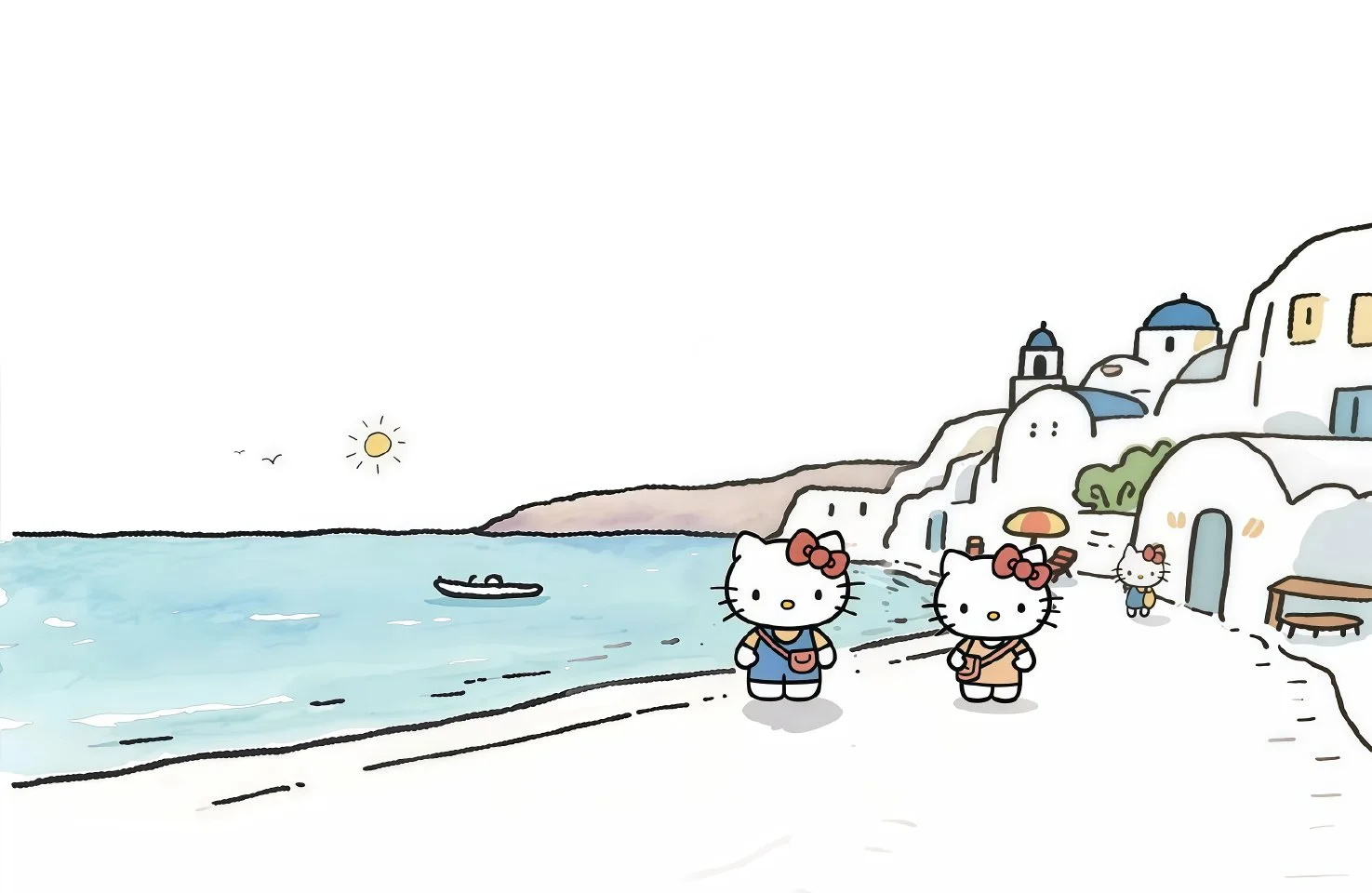 Hellokitty系列可爱iPad壁纸合集分享