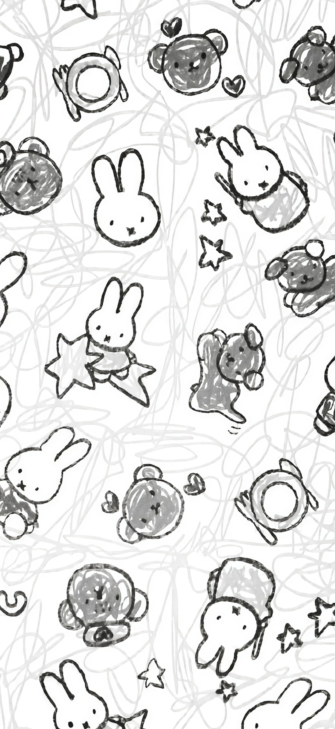 手机壁纸，米菲兔壁纸