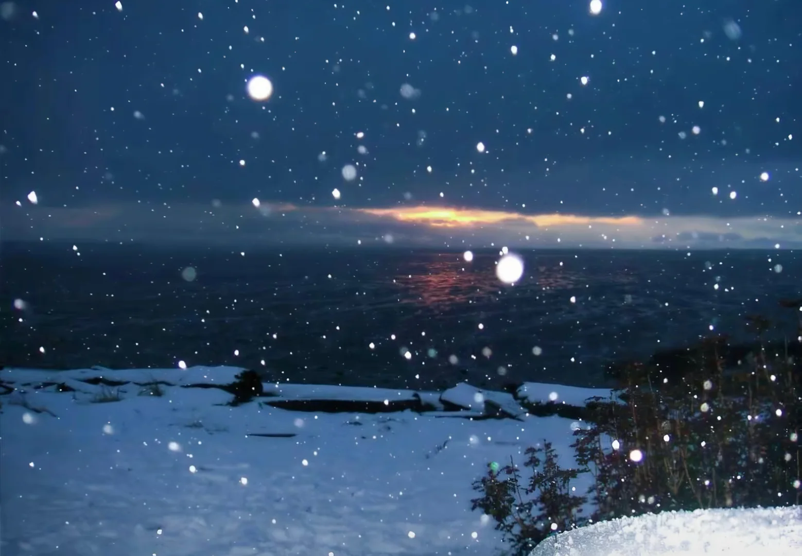 冬季雪花❄️壁纸｜iPad 壁纸