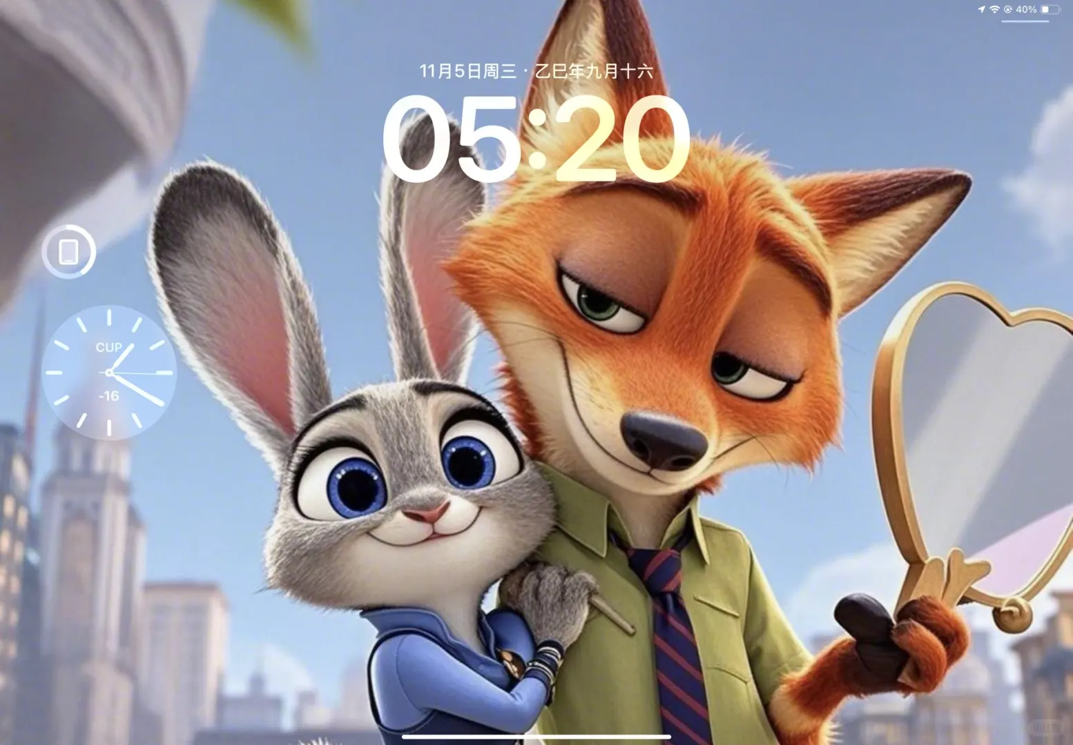 🦊🐰他俩我磕到底！这波壁纸我必分享