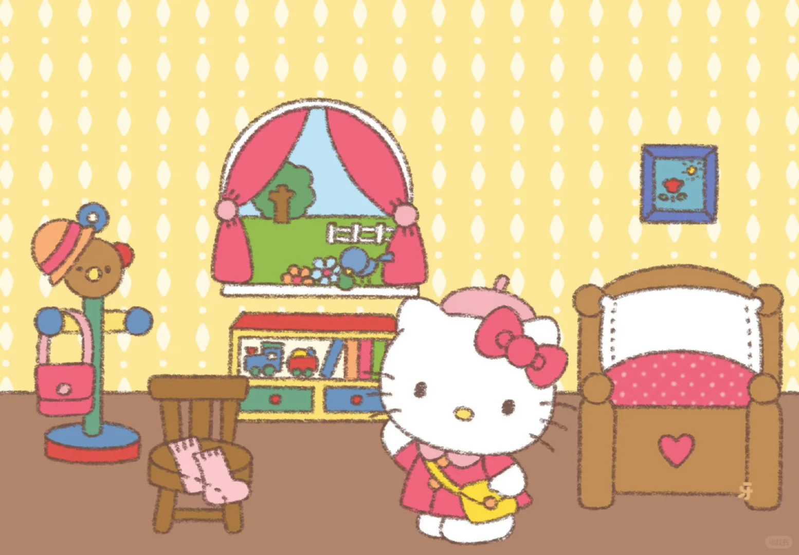 Hellokitty系列可爱iPad壁纸合集分享