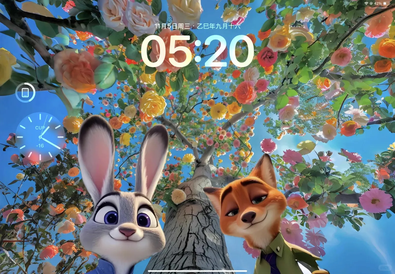 🦊🐰他俩我磕到底！这波壁纸我必分享